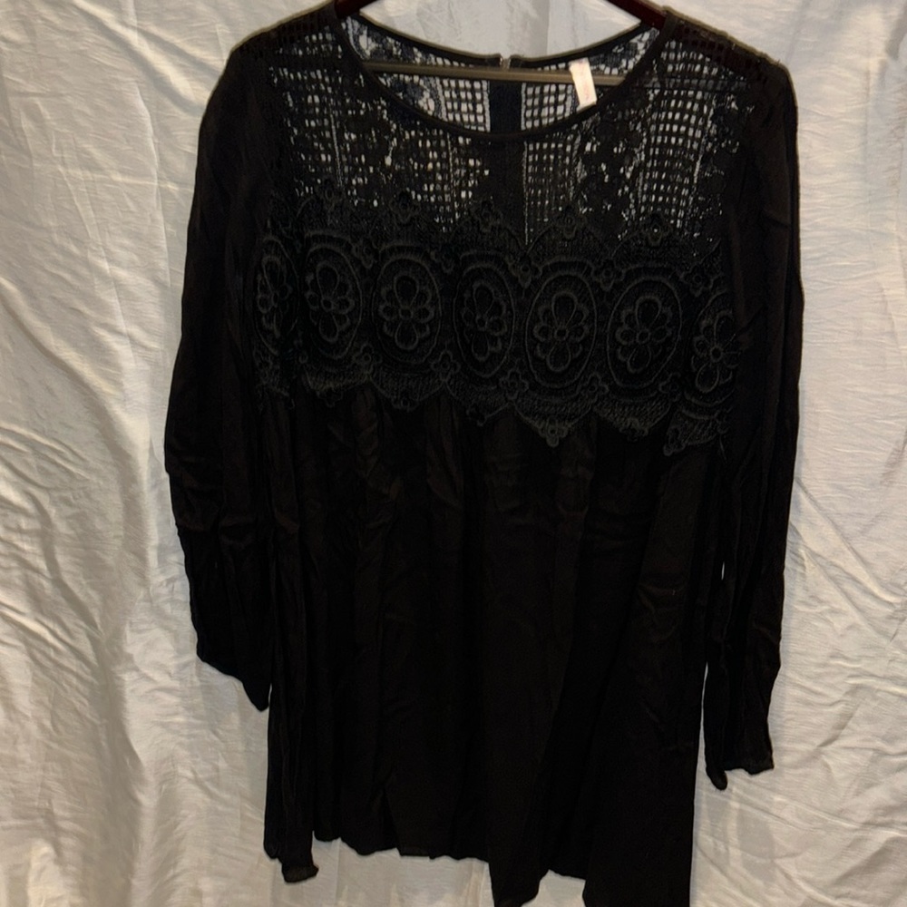 Xhilaration Black Dress Size XL